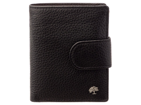 Prato B42-P Leder Damen Geldbörse Hochformat black multicolor