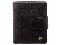 Prato B42-P Leder Damen Geldbörse Hochformat black...