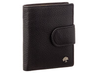 Prato B42-P Leder Damen Geldbörse Hochformat black multicolor