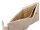 Prato B15-P Leder Damen Geldbörse Hochformat beige