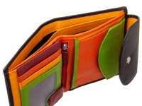 Prato B15-P Leder Damen Geldbörse Hochformat black...