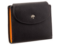 Prato B15-P Leder Damen Geldbörse Hochformat black multicolor
