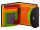 Prato B15-P Leder Damen Geldbörse Hochformat black multicolor