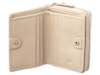 Prato B84-P Leder Damen Geldbörse Querformat beige