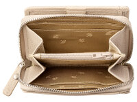 Prato B84-P Leder Damen Geldbörse Querformat beige