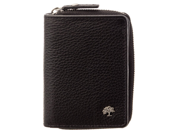 Prato B84-P Leder Damen Geldbörse Querformat black