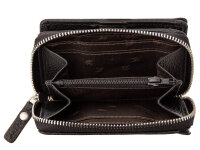 Prato B84-P Leder Damen Geldbörse Querformat black