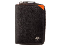 Prato B84-P Leder Damen Geldbörse Querformat black...