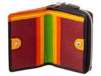 Prato B84-P Leder Damen Geldbörse Querformat black...