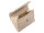 Prato B38-P Leder Damen Geldbörse Wickelbörse Querformat beige