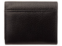 Prato B38-P Leder Damen Geldbörse Wickelbörse Querformat black