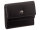 Prato B38-P Leder Damen Geldbörse Wickelbörse Querformat black