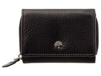 Prato B18-P Leder Damen Geldbörse Hochformat black