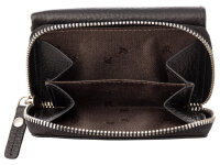 Prato B18-P Leder Damen Geldbörse Hochformat black