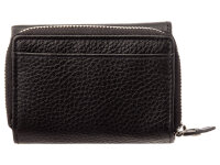 Prato B18-P Leder Damen Geldbörse Hochformat black