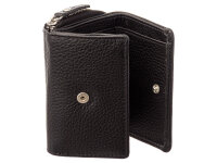 Prato B18-P Leder Damen Geldbörse Hochformat black