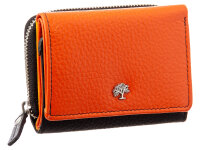 Prato B18-P Leder Damen Geldbörse Hochformat black multicolor
