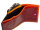 Prato B18-P Leder Damen Geldbörse Hochformat black multicolor