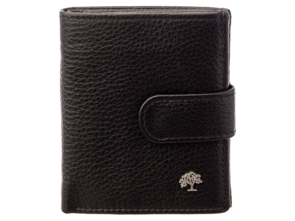 Prato B85-P Leder Damen Geldbörse Hochformat black