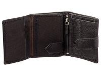 Prato B85-P Leder Damen Geldbörse Hochformat black