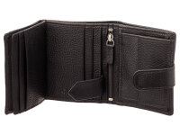 Prato B85-P Leder Damen Geldbörse Hochformat black