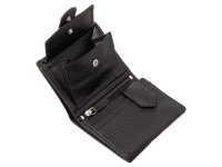 Prato B85-P Leder Damen Geldbörse Hochformat black