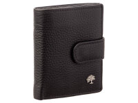 Prato B85-P Leder Damen Geldbörse Hochformat black
