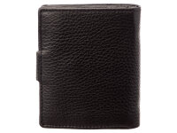 Prato B85-P Leder Damen Geldbörse Hochformat black