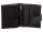 Prato B85-P Leder Damen Geldbörse Hochformat black