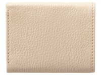 Prato B37-P Leder Damen Geldbörse Wickelbörse Querformat beige