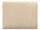 Prato B37-P Leder Damen Geldbörse Wickelbörse Querformat beige