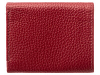Prato B37-P Leder Damen Geldbörse Wickelbörse Querformat red multicolor