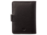 Prato C05-P Leder Kartenetui  Ausweisetui Hochformat black