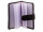 Prato C05-P Leder Kartenetui  Ausweisetui Hochformat black multicolor
