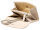 Prato D30-P Schlüsseltasche kleine Geldbörse Leder beige