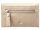 Prato D30-P Schlüsseltasche kleine Geldbörse Leder beige
