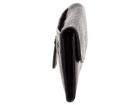 Prato D30-P Schlüsseltasche kleine Geldbörse Leder black