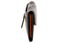 Prato D30-P Schlüsseltasche kleine Geldbörse Leder black multicolor