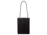 Prato BB02-N Leder Brustbeutel Gürteltasche schwarz