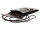 Prato BB02-N Leder Brustbeutel Gürteltasche schwarz