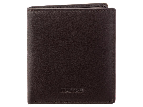 Maítre 4060001826 barford habert billfold sv3 Leder Geldbörse 702 darkbrown