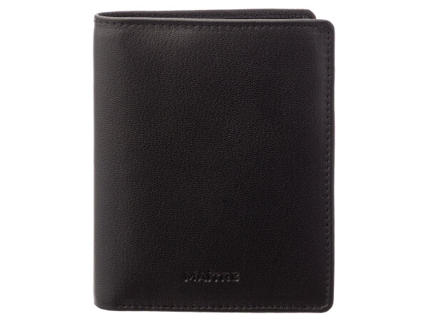 Maítre 4060001827 barford galbert billfold mh6 Gelbörse Leder Hochformat 900 black