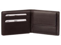 Maítre 4060001828 barford humbert billfold mv6 Leder Querfornat Geldbörse 702 darkbrown