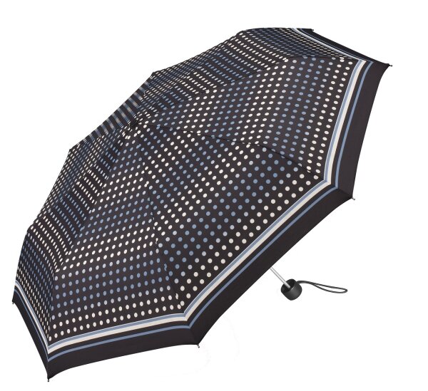 Happy Rain Essentials Mini Alu light classic Regenschirm Manuell Taschenschirm Blasen