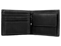 The Chesterfield Brand Leather Wallet C08.0401 Men Portemonnaie Alvina RFID Schutz  black