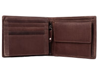 The Chesterfield Brand Leather Wallet C08.0401 Men Portemonnaie Alvina RFID Schutz  brown