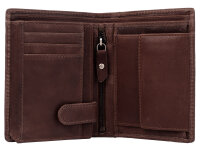 The Chesterfield Brand Leather Wallet C08.0402 Men Portemonnaie Ethel brown