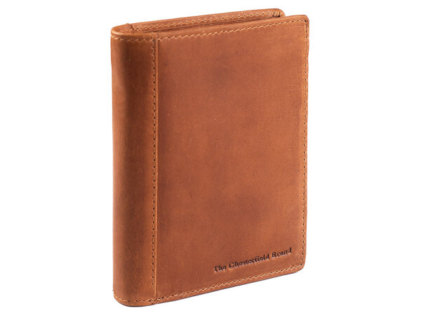 The Chesterfield Brand Leather Wallet C08.0402 Men Portemonnaie Ethel cognac