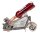 Mel-O-Design 3015 Wein-Flaschenhalter bronze-finish "Motorrad" mit Weinkorkensammler Bronze/Kupfer Finish