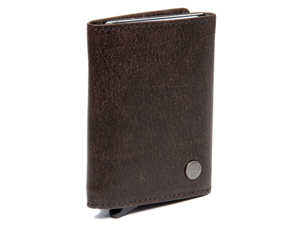The Chesterfield Brand C08.0607 Leather Card Holder Gabriela brown